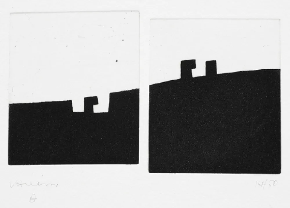 Acquaforte Chillida - Gora Bera – Arriba Abajo