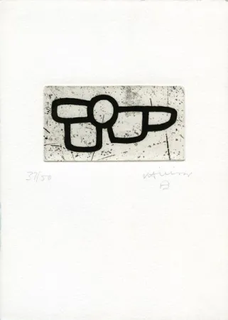 Acquaforte Chillida - Homenaje a Arnold Rudlinger
