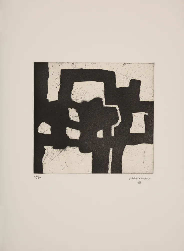 Acquatinta Chillida - 