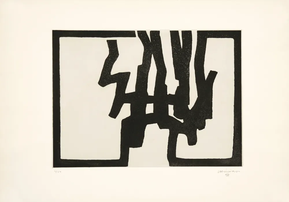 Acquatinta Chillida - 
