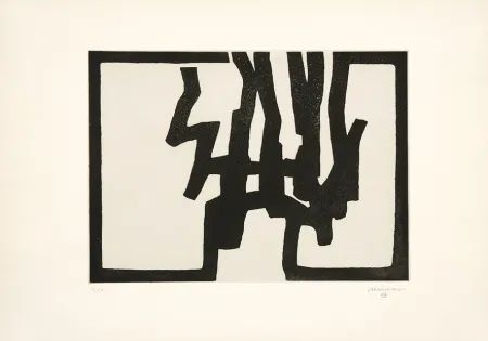 Acquatinta Chillida - 