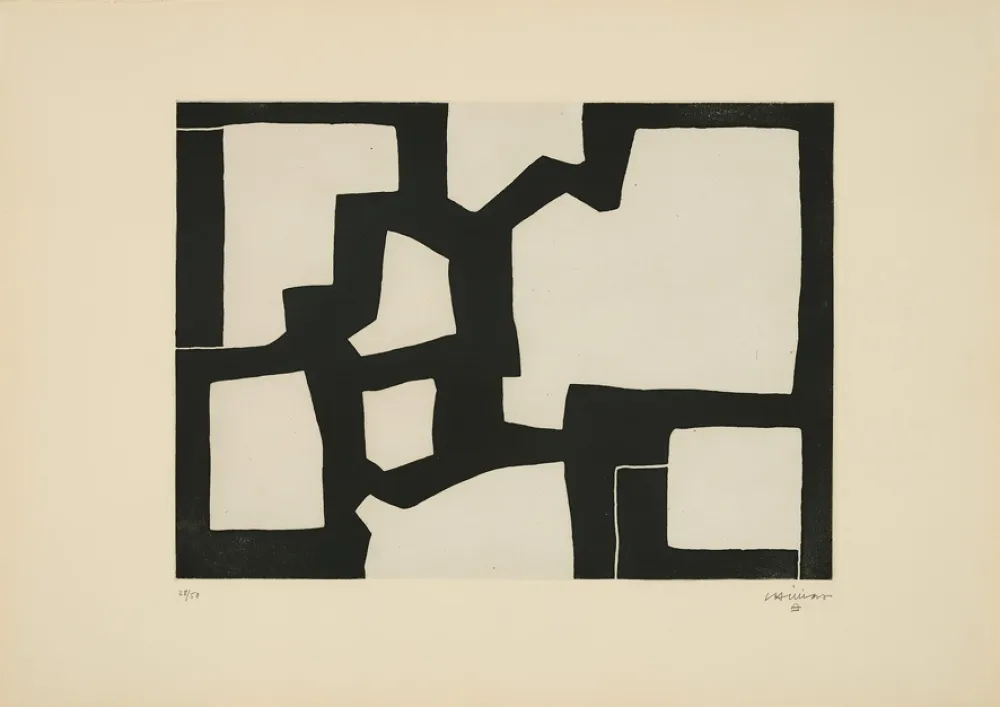 Acquatinta Chillida - 