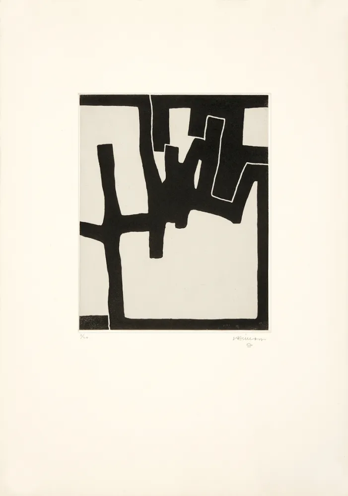 Acquatinta Chillida - 