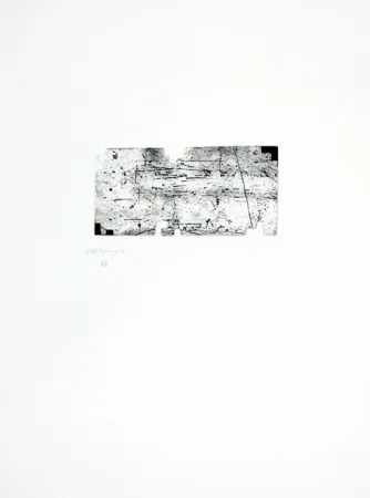 Incisione Chillida - Itsasoratu