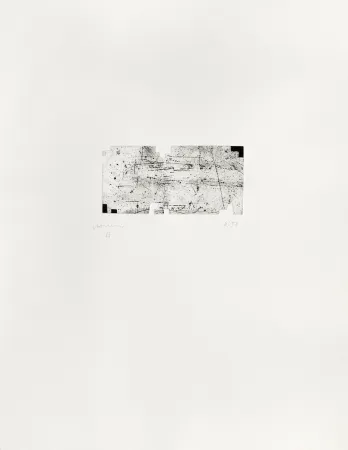 Incisione Chillida - Itsasoratu II 