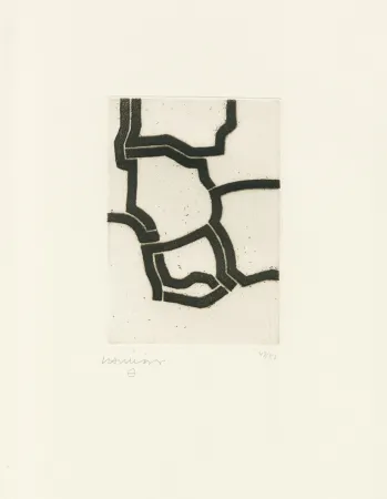 Acquaforte Chillida - Kate III (Kette III) 