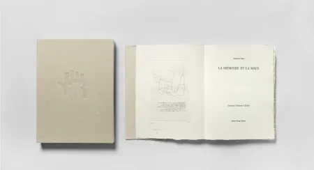 Incisione Chillida - La mémoire et la main