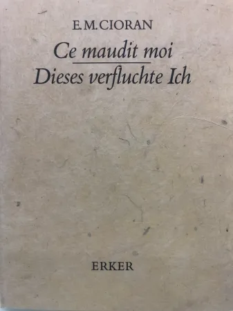 Acquaforte Chillida - Libro Cioran 