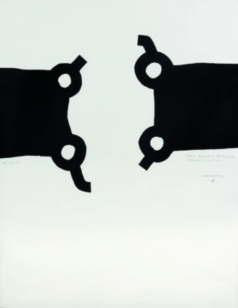 Serigrafia Chillida - Olímpiada Seúl