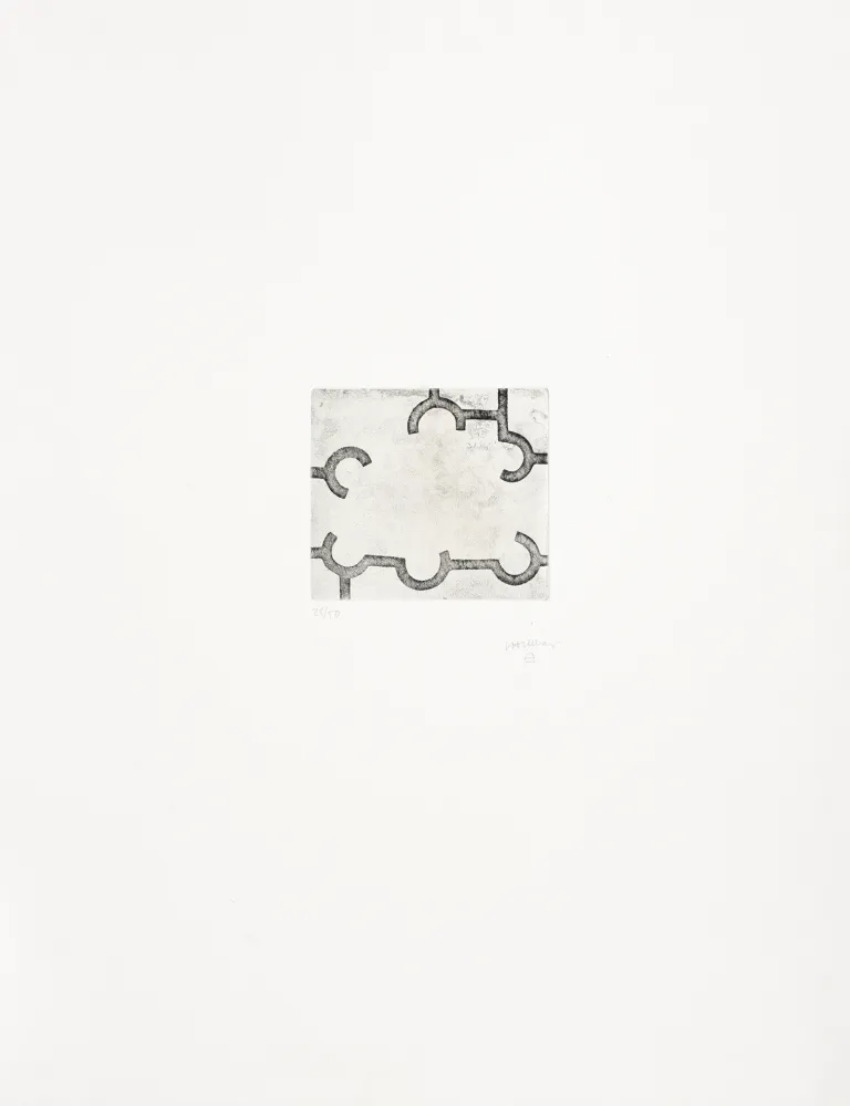 Incisione Chillida - Ozendu 