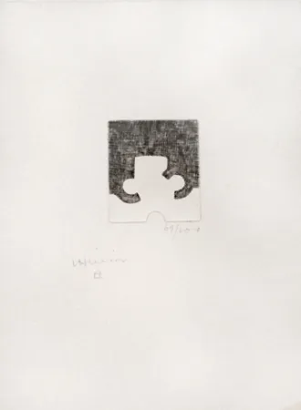 Acquaforte Chillida - Sans titre