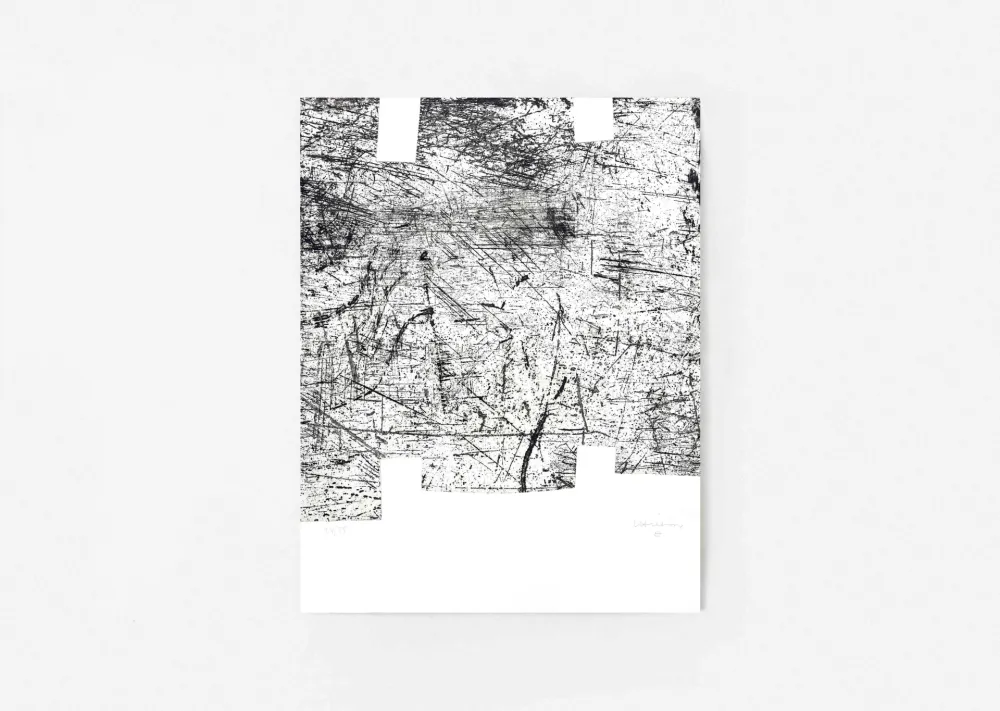 Incisione Chillida - Une hélène de vent ou de fumée 