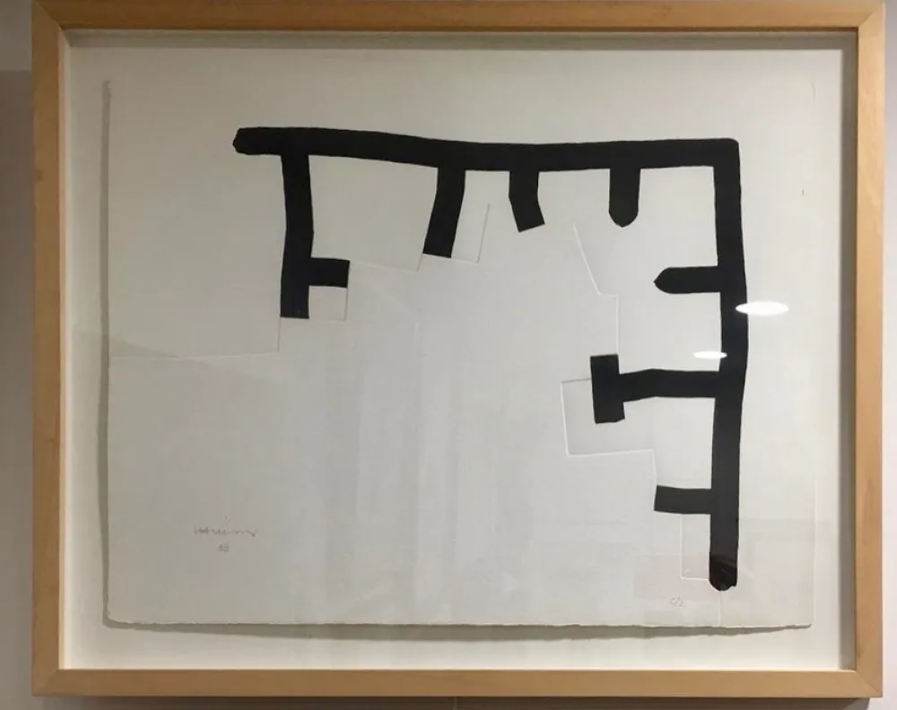 Acquatinta Chillida - Untitled