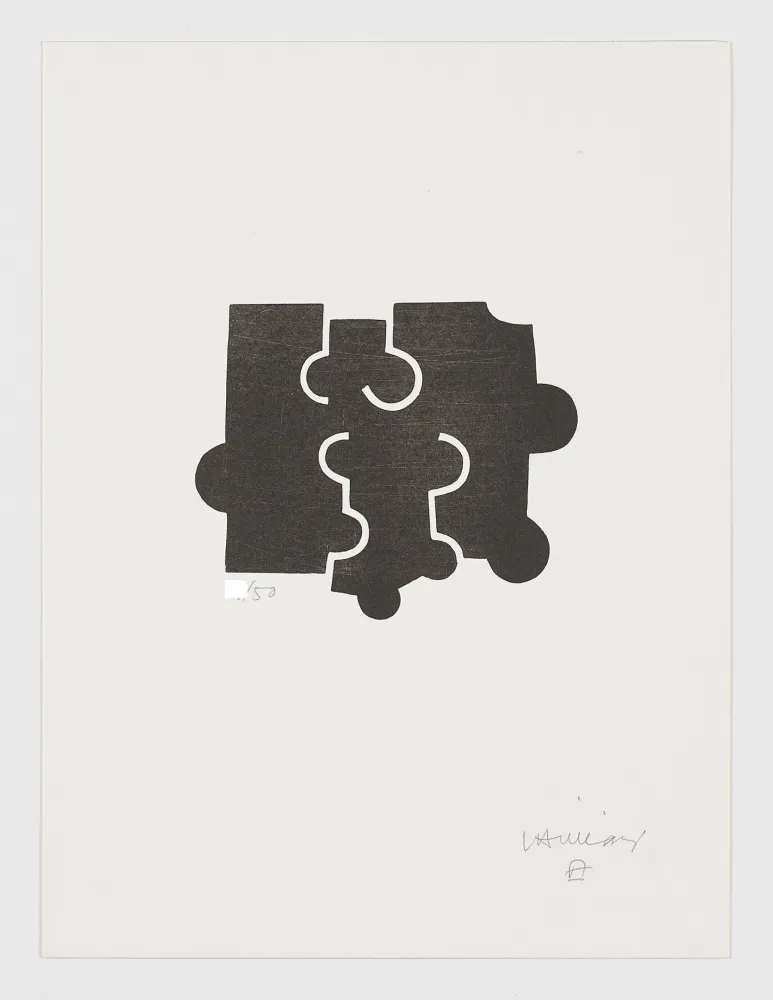 Incisione Chillida - Untitled