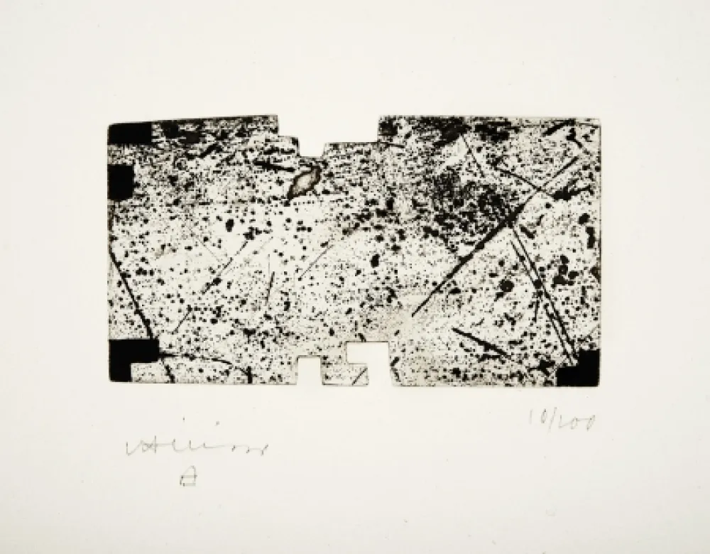 Acquaforte Chillida - Untitled