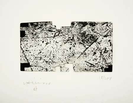 Acquaforte Chillida - Untitled