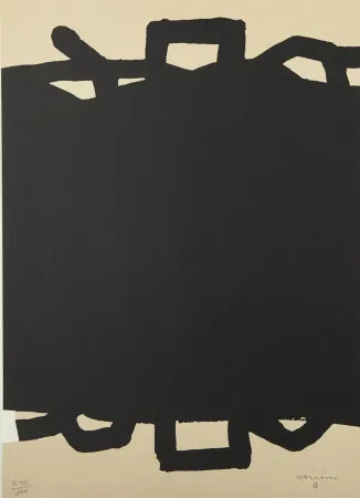 Litografia Chillida - Untitled, ca.