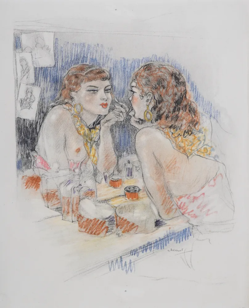 Litografia Chimot - Colette, l'Envers du Music-Hall,