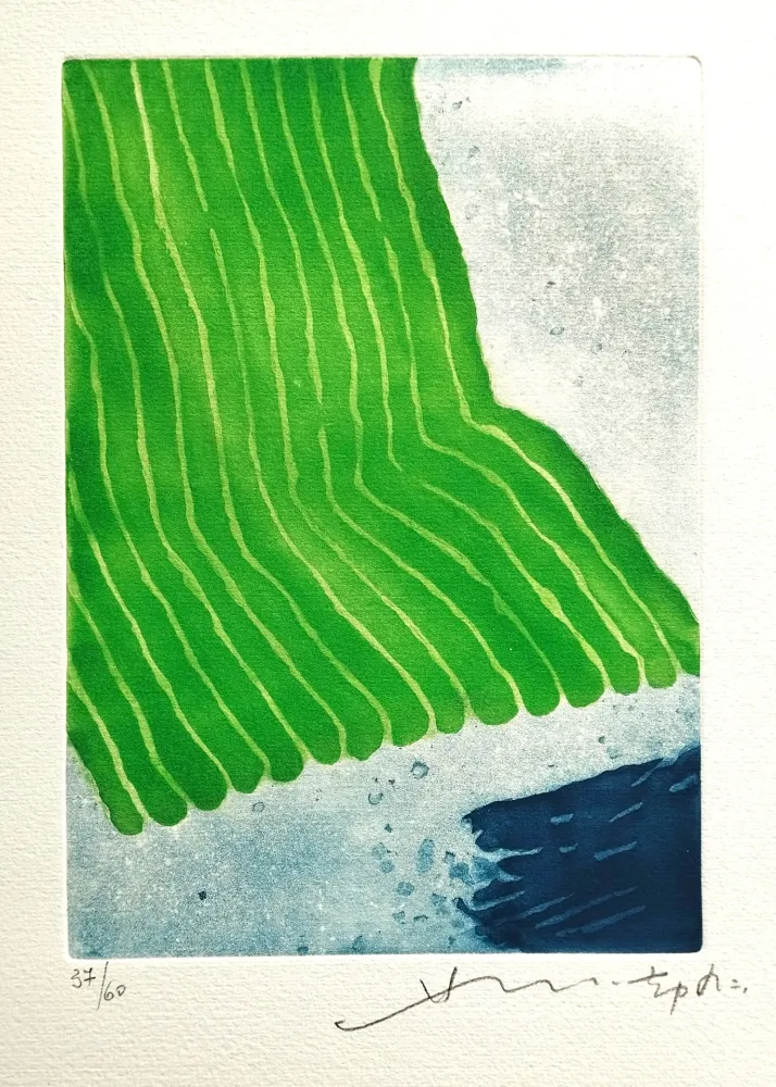 Acquatinta Chin - Verso il giardino eterno