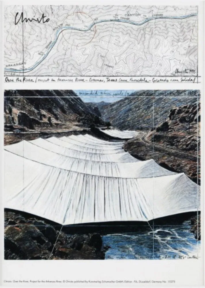 Multiplo Christo - Over The River Project VI