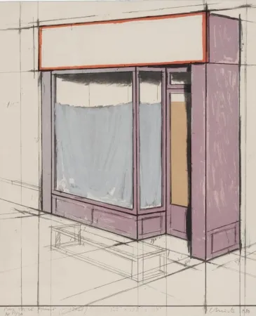 Multiplo Christo - Pink Store Front, Project (from Marginalia)