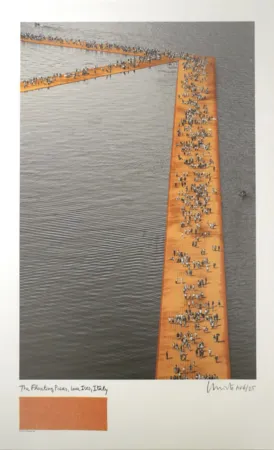 Multiplo Christo - The Floating Piers, Lake Iseo, Italy, 2014-2016
