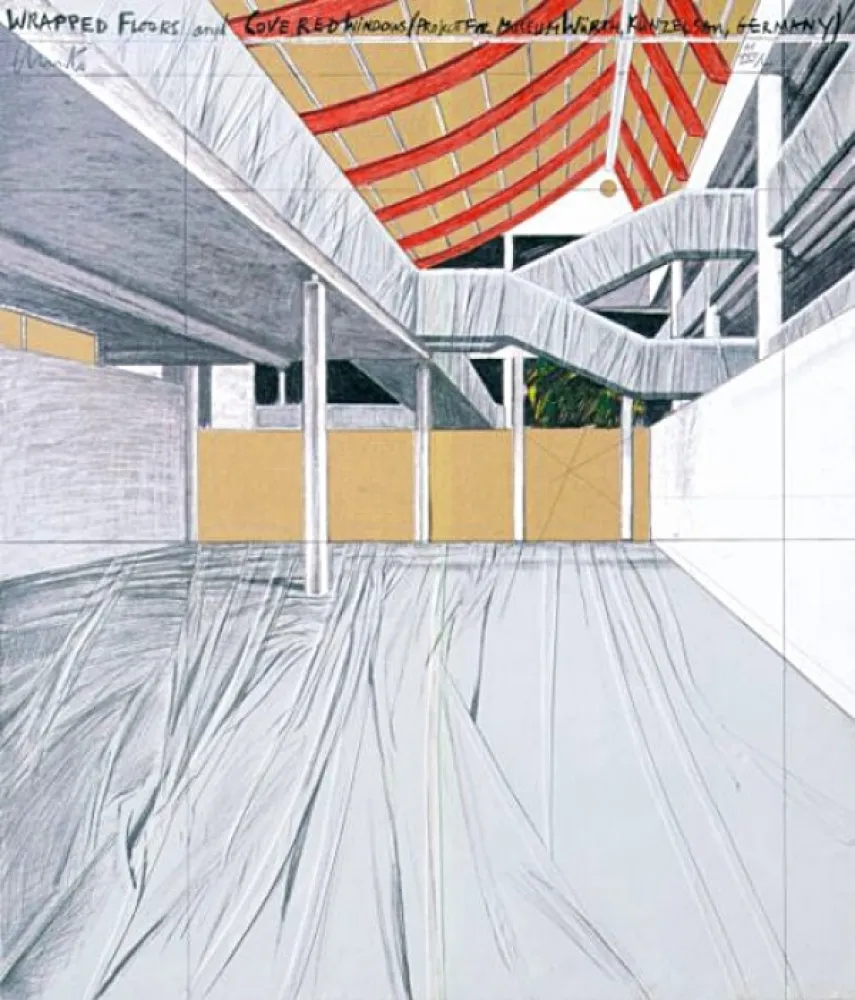 Multiplo Christo - Wrapped Floors and Covered Windows, Museum Würth