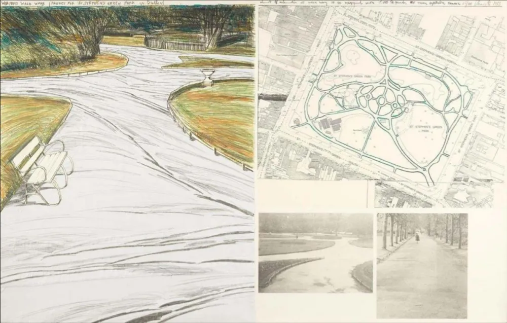 Non Tecnico Christo - Wrapped Walk Ways