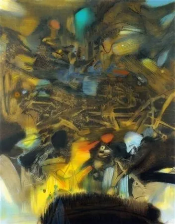 Litografia Chu Teh Chun  - Composition 6