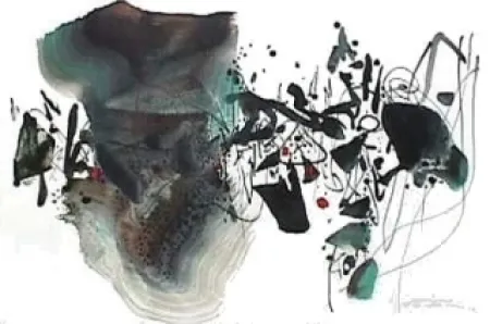 Litografia Chu Teh Chun  - Composition