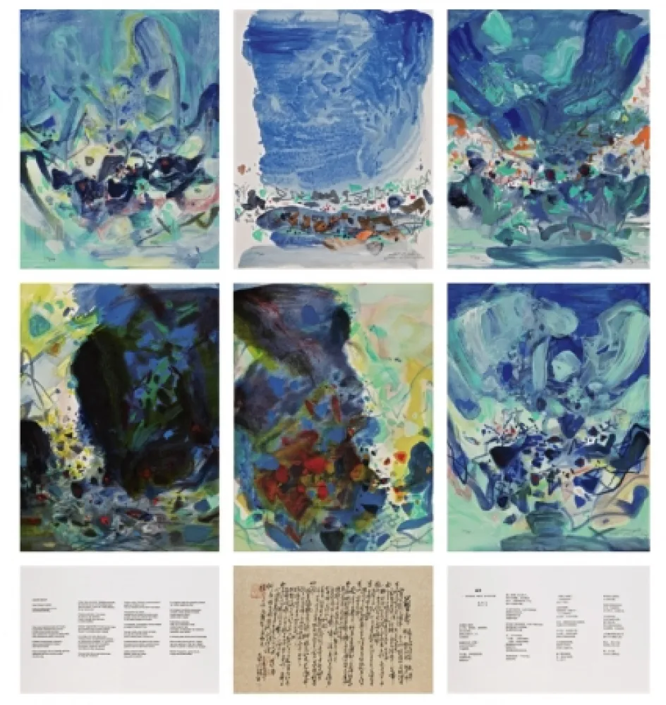 Libro Illustrato Chu Teh Chun  - Saison bleue