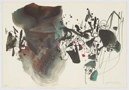 Litografia Chu Teh Chun  - Untitled