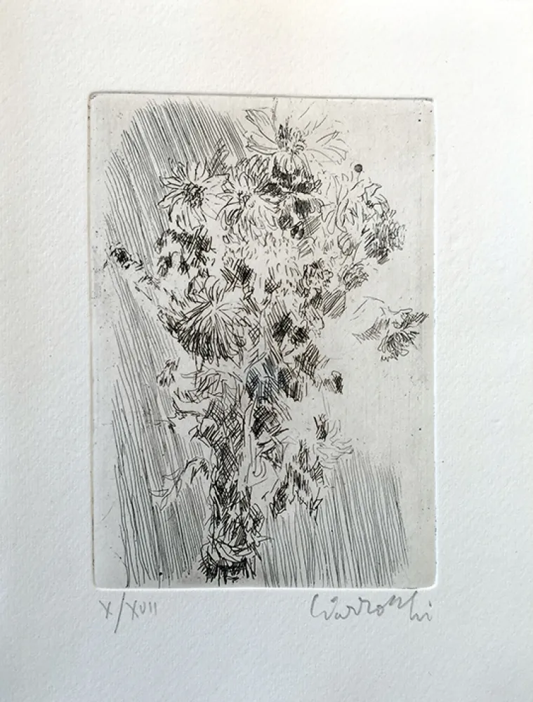 Acquaforte Ciarrocchi - Mazzo di fiori