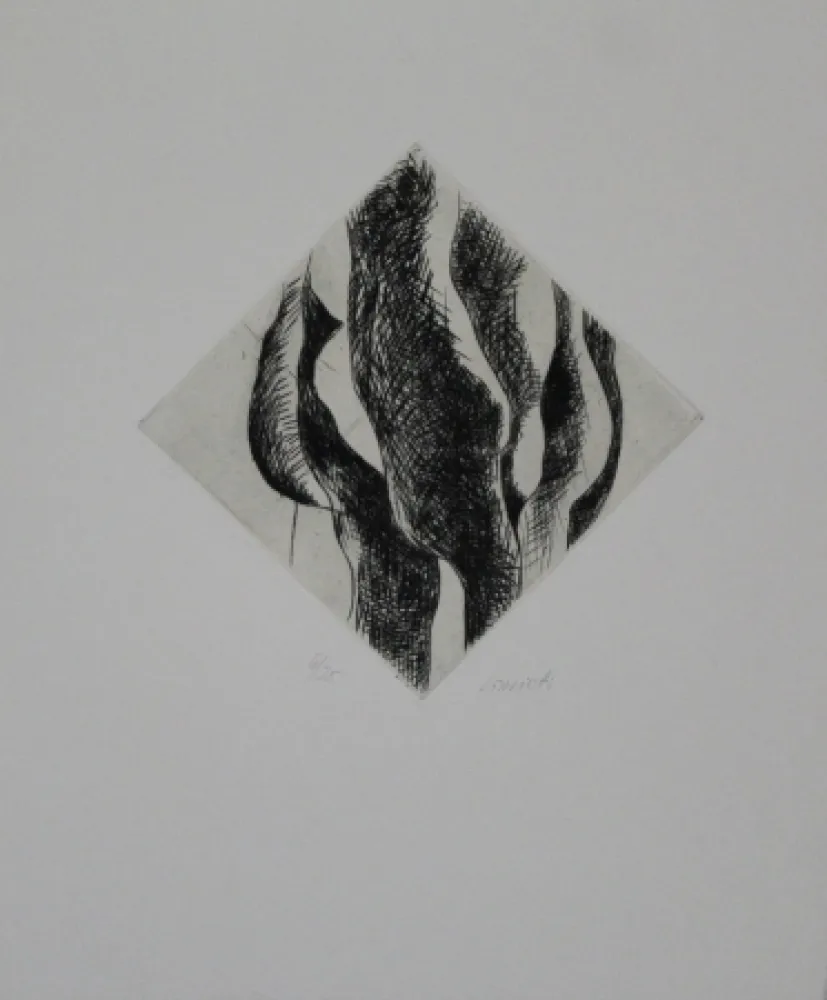 Incisione Cimiotti - Körper-Landschaft-Komposition / Body-Landscape-Composition