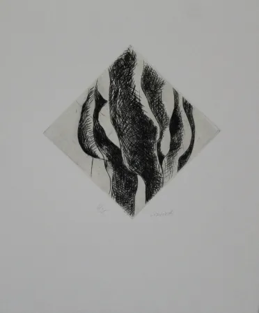 Incisione Cimiotti - Körper-Landschaft-Komposition / Body-Landscape-Composition