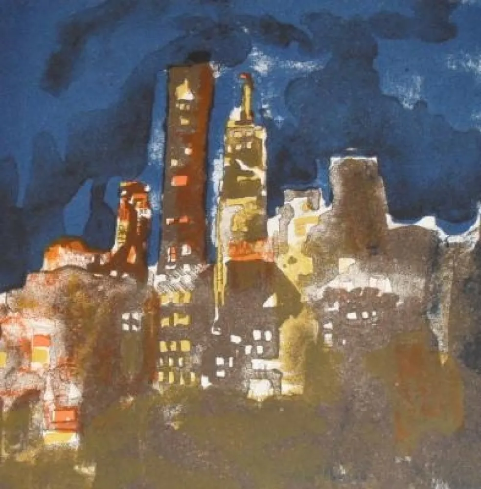 Litografia Clairin - Paysages des Etats-Unis / American Landscapes