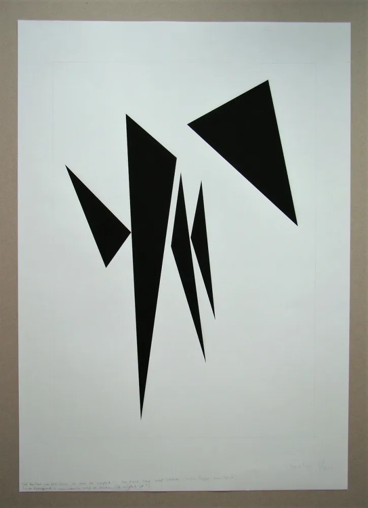 Serigrafia Claisse - Composition géométrique