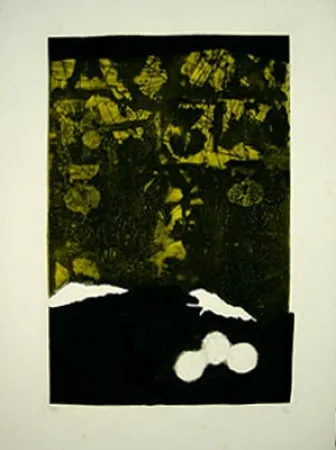 Acquaforte Clavé - BLEU ET NOIR