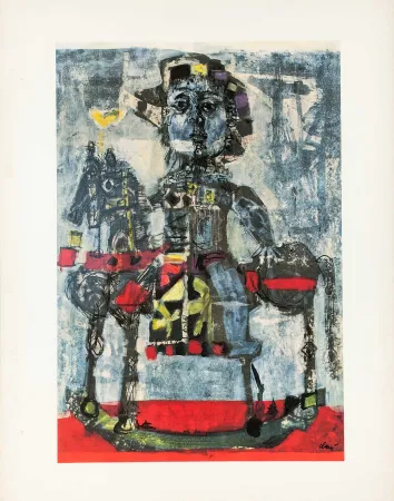 Litografia Clavé - Caballero 