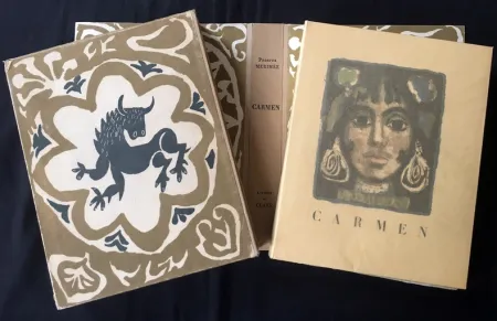 Libro Illustrato Clavé - CARMEN. Lithographies originale de Clavé