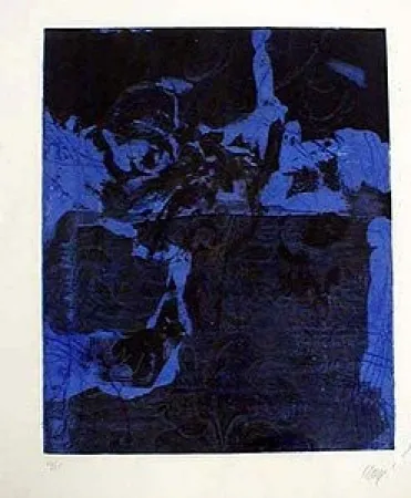 Acquatinta Clavé - Empreinte