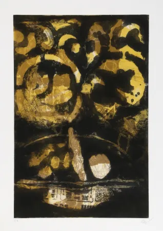 Incisione Clavé - Guerrier