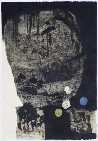 Incisione Clavé - Guerrier aux trois points