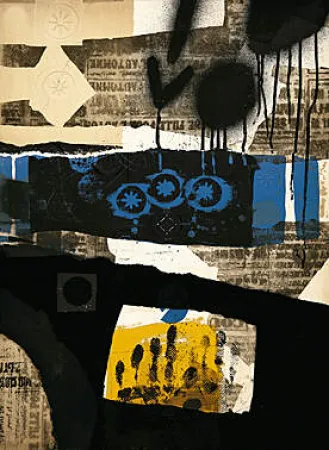 Acquatinta Clavé - Ohne Titel