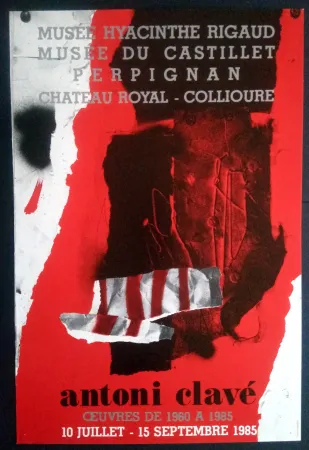 Manifesti Clavé - Ouvres 1980 1985 Museé du Castillet Perpignan