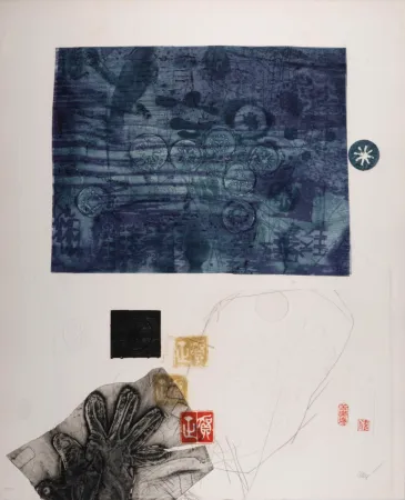 Incisione Clavé - Retour du Japon, c. 1980 - Hand-signed!