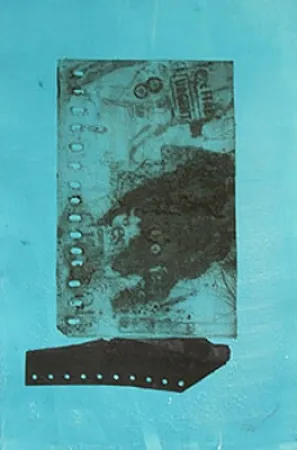 Acquaforte Clavé - SUR FOND BROU