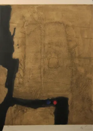 Acquaforte Clavé - Table et toile de sac