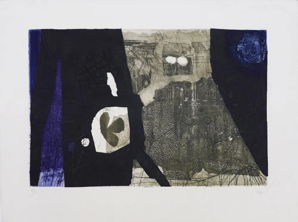 Incisione Clavé - Trefle et flan de journal