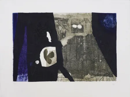 Incisione Clavé - Trefle et flan de journal